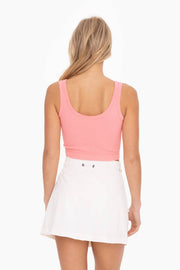 Ribbed Seamless Cropped Tank Top