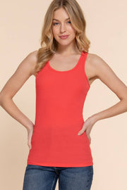 Racerback Rib Tank top