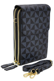 Checkered Crossbody Bag