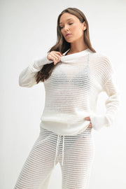 Breezy Crochet Pullover