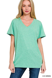 Boyfriend V Neck Tee