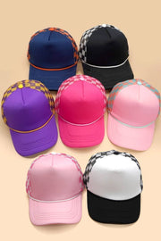 CHECKER FOAM TRUCKER HAT