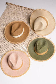 BOHO STRAW SUN HAT