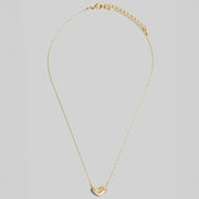 Bubble Heart Pendant Necklace