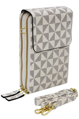 Checkered Crossbody Bag