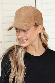 CORDUROY BASEBALL CAP