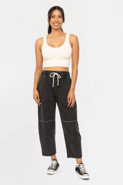 Ribbed Seamless Cropped Tank Top