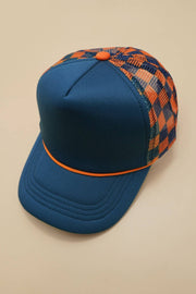 CHECKER FOAM TRUCKER HAT