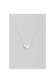 Bubble Heart Pendant Necklace