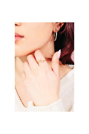 Open Leaf Adjustable Ring