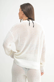 Breezy Crochet Pullover