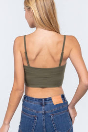 2 Ply Cami Crop Top