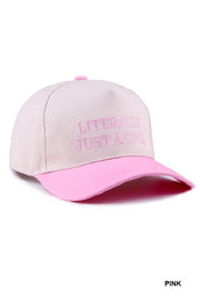 Literally Just A Girl Baseball Hat