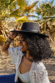 Wide Brim Bolero Hat