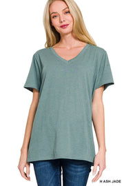 Boyfriend V Neck Tee