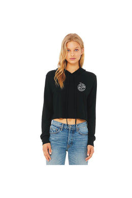 Have The Day You Deserve Long Sleeved Crop Hoodie