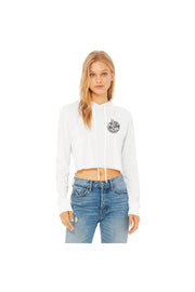 Have The Day You Deserve Long Sleeved Crop Hoodie