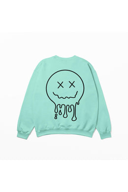 Melting Smiley Face Sweatshirt