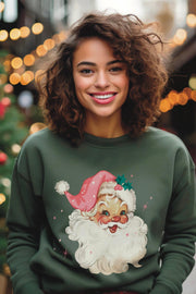 Vintage Santa Christmas Sweatshirt