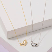 Bubble Heart Pendant Necklace