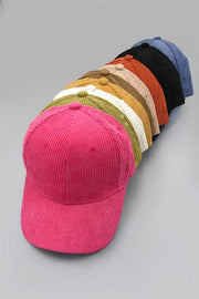 CORDUROY BASEBALL CAP