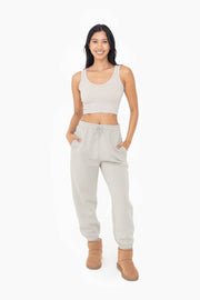 Ribbed Seamless Cropped Tank Top