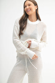 Breezy Crochet Pullover