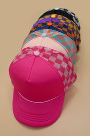 CHECKER FOAM TRUCKER HAT