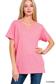 Boyfriend V Neck Tee