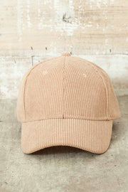 CORDUROY BASEBALL CAP